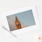 Big Ben in Londen rechthoekige foto sticker (Envelop)
