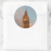 Big Ben in Londen ronde sticker (Tas)