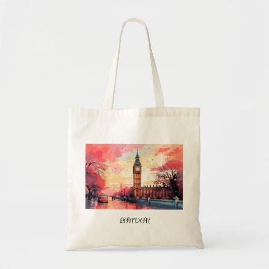 Big Ben in Londen Tote Bag (Voorkant)