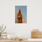 Big Ben in Londen verticale posterprint Poster (Keuken)