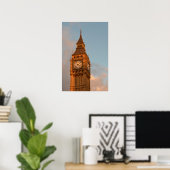 Big Ben in Londen verticale posterprint Poster (Thuiskantoor)