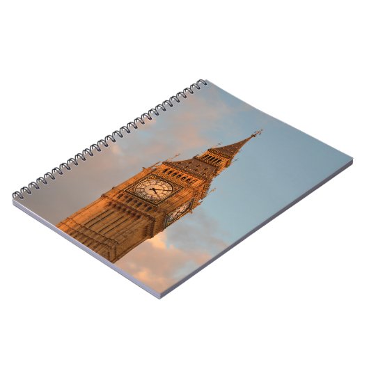 Big Ben in London notebook Notitieboek (Linkerzijde)