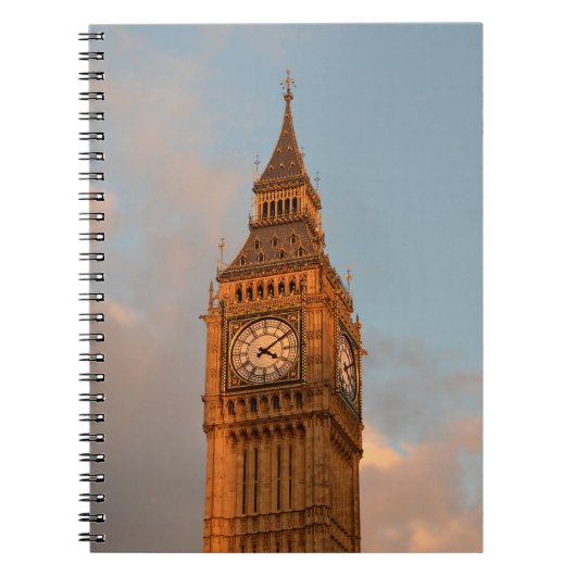 Big Ben in London notebook Notitieboek (Voorkant)