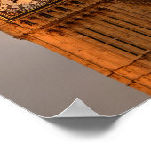 Big Ben in London, verticaal poster print (Hoek)