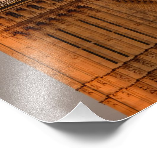 Big Ben in London, verticale fotoprint Foto Afdruk (Hoek)