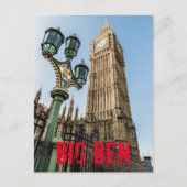Big Ben in Westminster London gift Feestdagenkaart (Voorkant)