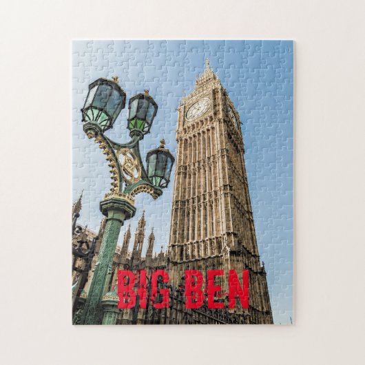 Big Ben in Westminster London gift Legpuzzel (Verticaal)