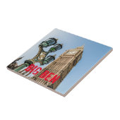 Big Ben in Westminster London gift Tegeltje (Zijkant)