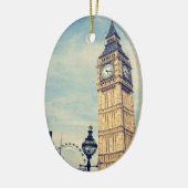 Big Ben Keramisch Ornament (Links)