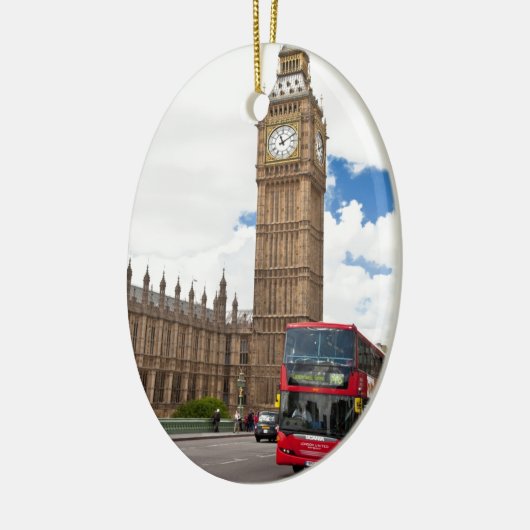 Big Ben Keramisch Ornament (Links)