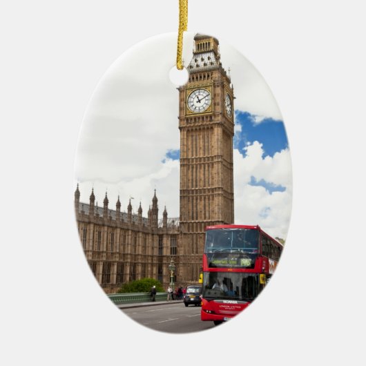 Big Ben Keramisch Ornament (Voorkant)