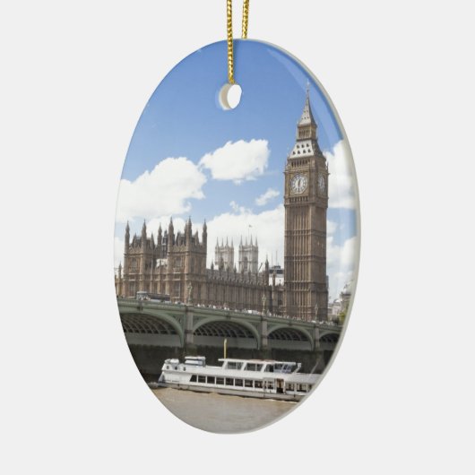 Big Ben Keramisch Ornament (Links)