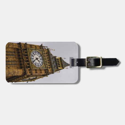 Big Ben, Londen Bagagelabel (Voorkant horizontaal)