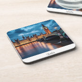 Big Ben, Londen. Bier Onderzetter (Linkerzijde)