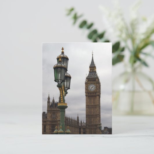 Big Ben - Londen - Briefkaart (Staand voorkant)