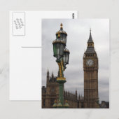Big Ben - Londen - Briefkaart (Voorkant / Achterkant)