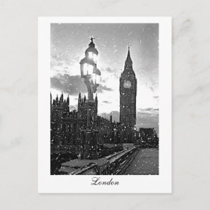 Big Ben, Londen Briefkaart