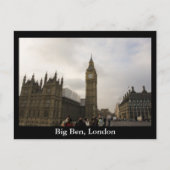 Big Ben, Londen Briefkaart (Voorkant)