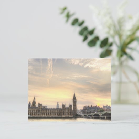 Big Ben, Londen Briefkaart (Staand voorkant)