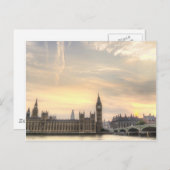 Big Ben, Londen Briefkaart (Voorkant / Achterkant)
