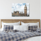 Big Ben, Londen Canvas Afdruk (Insitu (Slaapkamer))