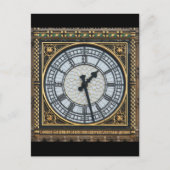 Big Ben, Londen, Engeland Briefkaart (Voorkant)