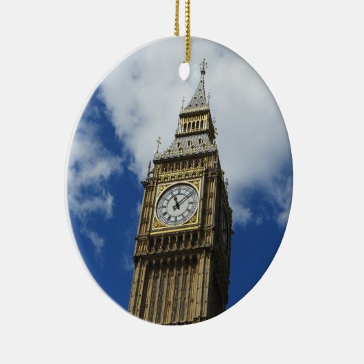 Big Ben, Londen, Engeland Keramisch Ornament (Rechts)