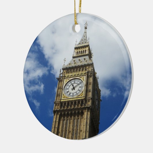 Big Ben, Londen, Engeland Keramisch Ornament (Links)
