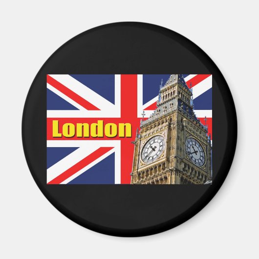 Big Ben - Londen - Engeland Magneet (Voorkant)