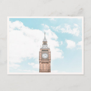 Big Ben Londen Engeland Parlement Reis Foto Briefkaart