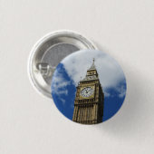 Big Ben, Londen, Engeland Ronde Button 3,2 Cm (Voorkant /achterkant)