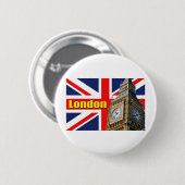 Big Ben - Londen - Engeland Ronde Button 5,7 Cm (Voorkant /achterkant)