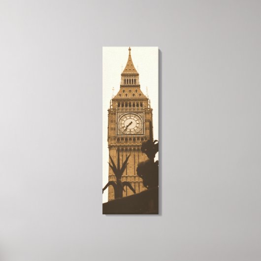 Big Ben - Londen - Gallery Wrapped Canvas Afdruk (Voorkant)