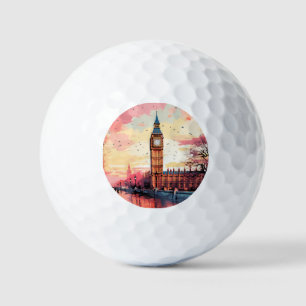 Big Ben, Londen. Golfballen