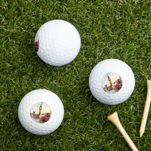 Big Ben, Londen. Golfballen (Insitu Gras)