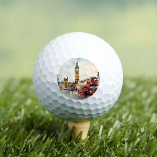 Big Ben, Londen. Golfballen (Insitu Shirt)