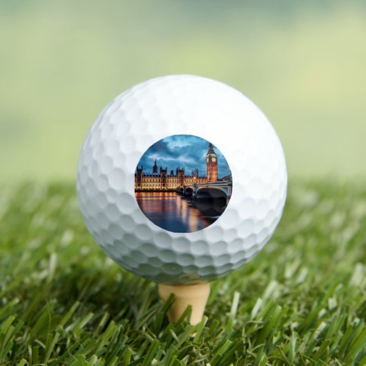Big Ben, Londen. Golfballen (Insitu Shirt)