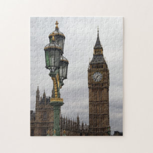 Big Ben - Londen - Lamp Post - Puzzle Legpuzzel