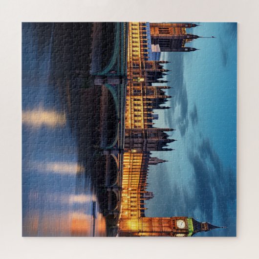 Big Ben, Londen. Legpuzzel (Horizontaal)