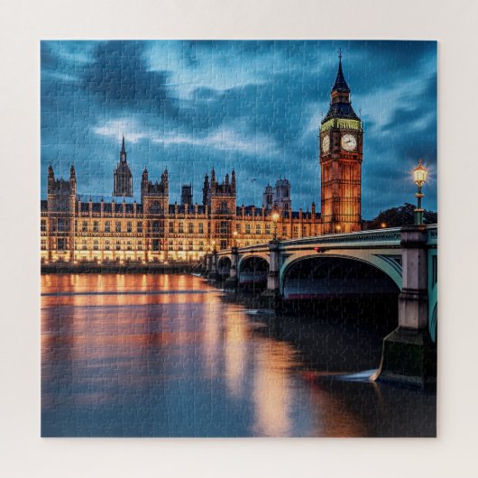 Big Ben, Londen. Legpuzzel (Verticaal)