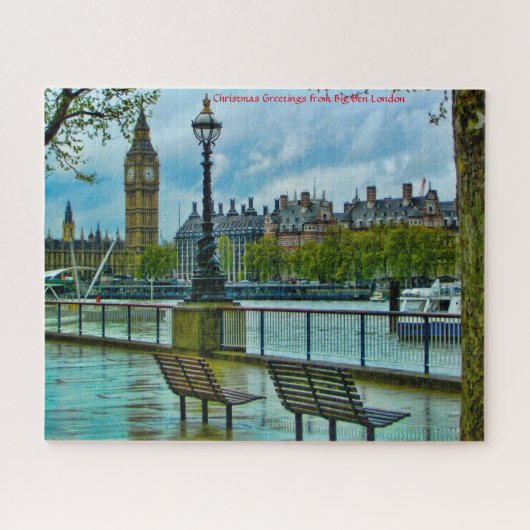 Big Ben Londen. Legpuzzel (Horizontaal)