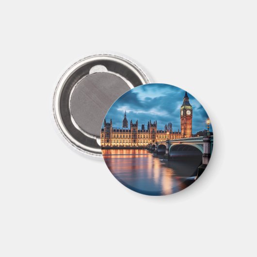 Big Ben, Londen. Magneet (Voorkant / Achterkant)
