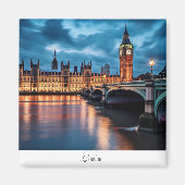 Big Ben, Londen. Magneet (Voorkant)