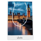 Big Ben, Londen. Medium Cadeauzakje (Voorkant)