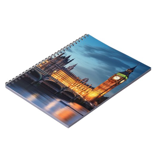 Big Ben, Londen. Notitieboek (Linkerzijde)