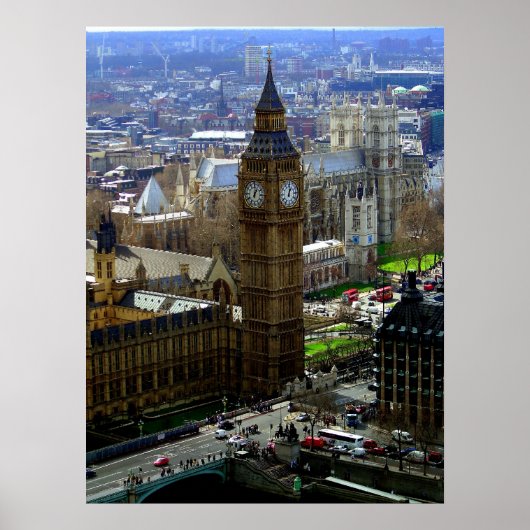 Big Ben, Londen Poster (Voorkant)