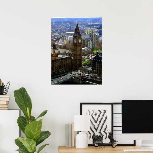 Big Ben, Londen Poster (Thuiskantoor)