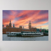 Big Ben, Londen Poster (Voorkant)