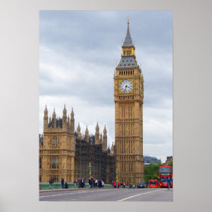 Big Ben, Londen Poster