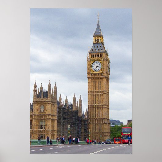 Big Ben, Londen Poster (Voorkant)